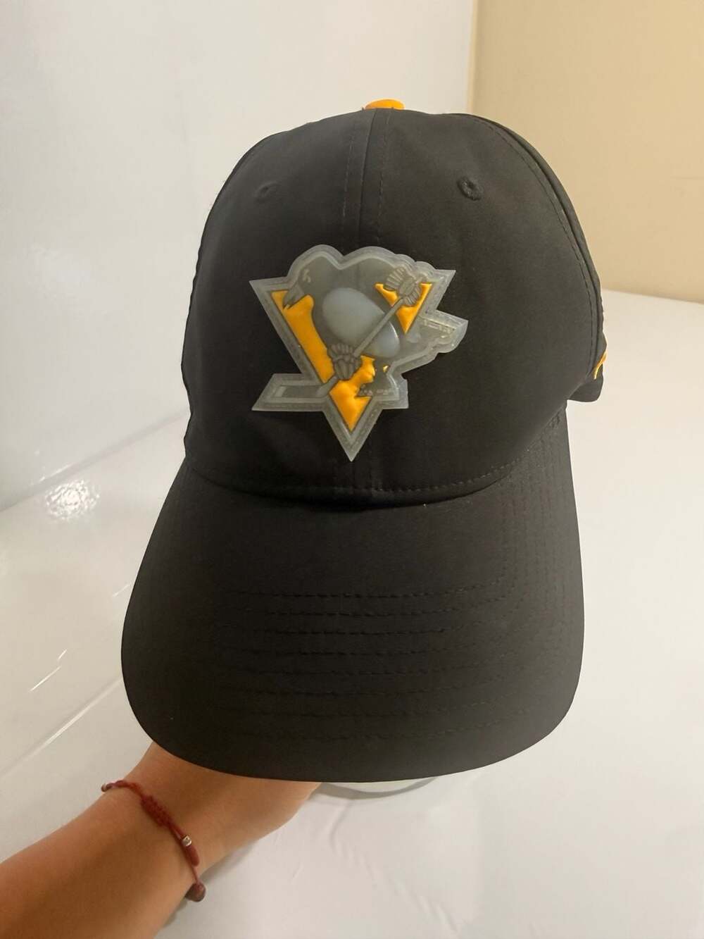 Pittsburgh Penguins Fanatics Authentic Pro Rink Adjustable Strapback Hat